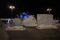 Фотографии ледяных скульптур на ВДНХ