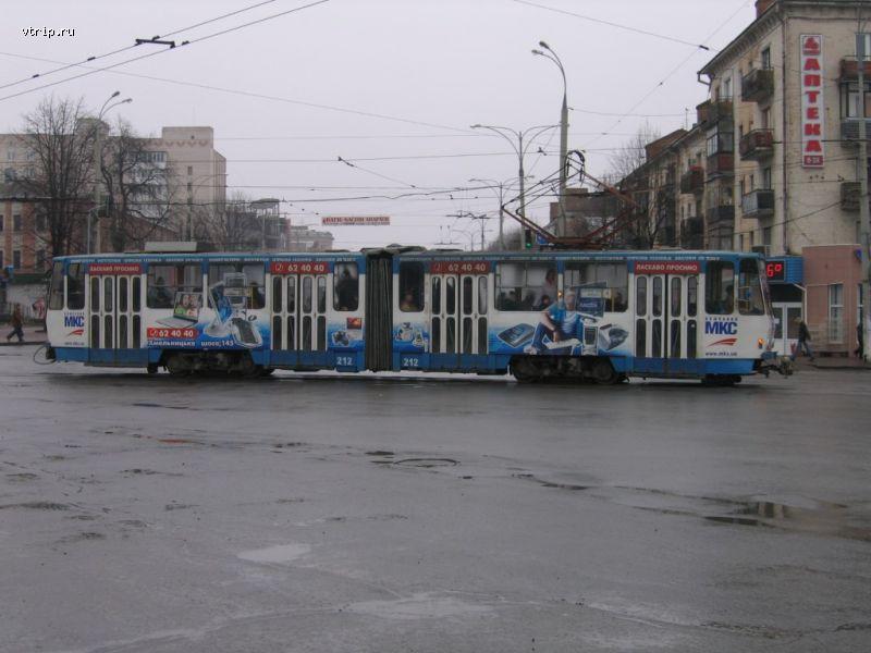 Трамвай Tatra KT4SU