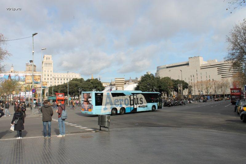 Остановка автобусов в аэропорт