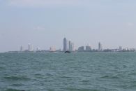 Вид на Паттайю с моря