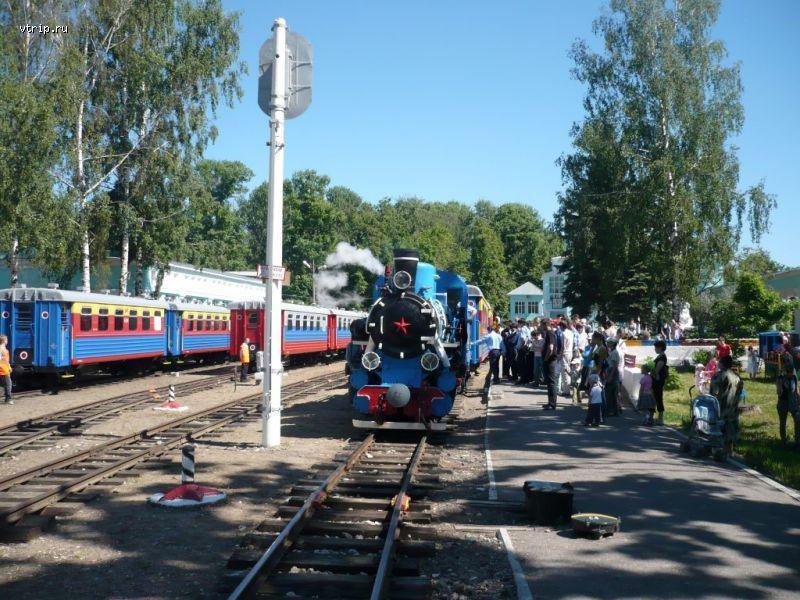 Поезд с паровозом Кп-4