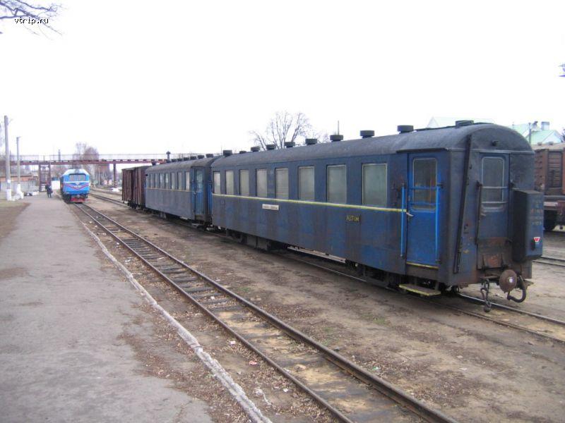 Узкоколейные вагоны в Гайвороне