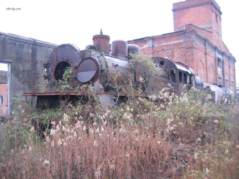 Паровоз в Сухуме