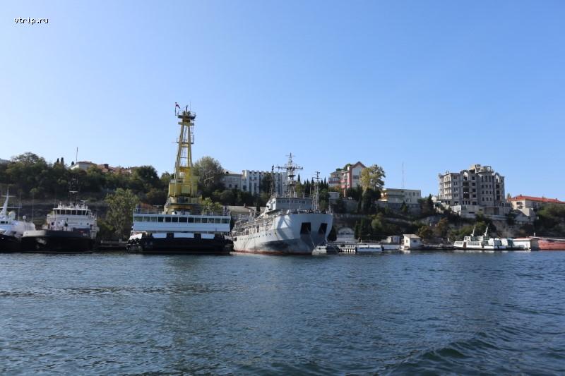 Корабли в Севастопольской бухте