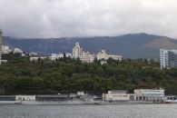 Вид на Ялту с моря