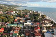 Вид на Лазаревское