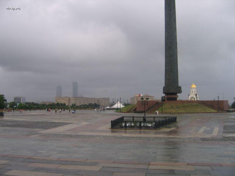 Вид на мемориал