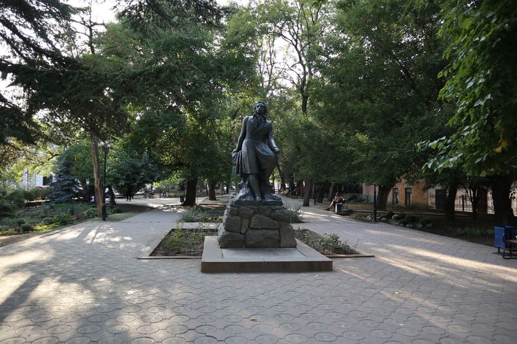 Памятник Пушкину в Феодосии