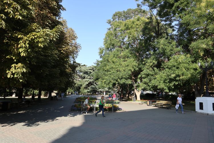 Приморский бульвар в Севастополе