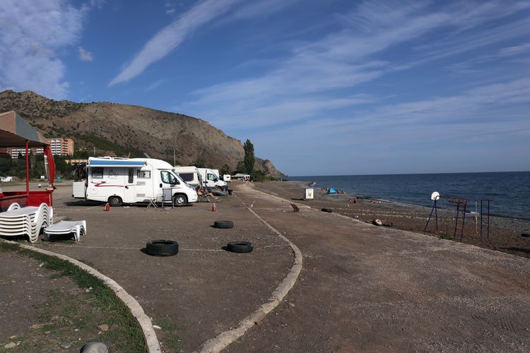 Автокемпинг в Морском