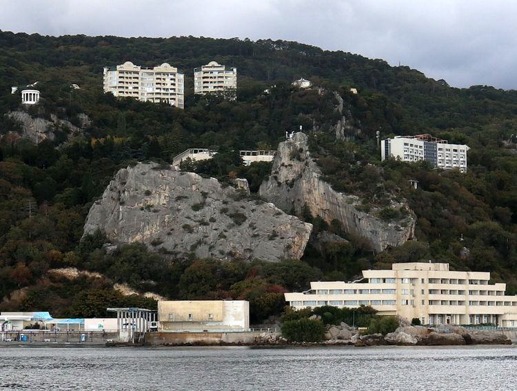 Мачтовая скала в Крыму