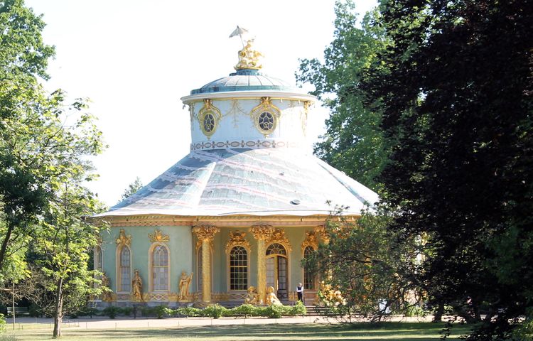 Китайский чайный домик в Сан-Суси