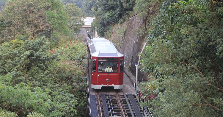 Peak Tram в Гонконге