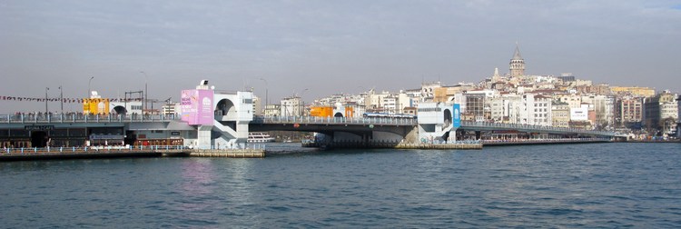 Галатский мост в Стамбуле