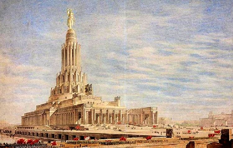 Дворец советов в Москве