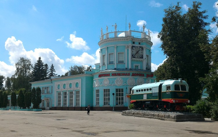 Детская железная дорога в Нижнем Новгороде
