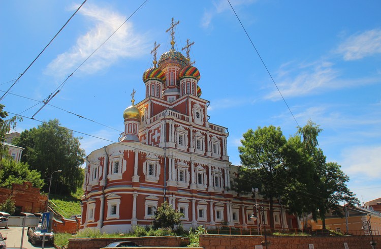 Строгановская церковь в Нижнем Новгороде