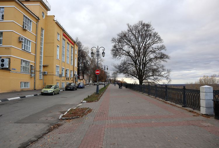 Верхневолжская набережная в Нижнем Новгороде