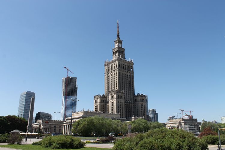 Сталинская высотка в Варшаве