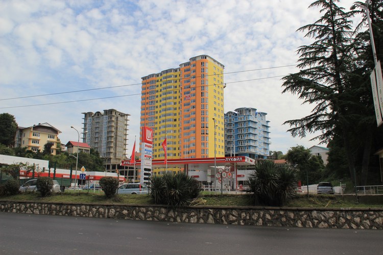 Голубые дали в Адлере