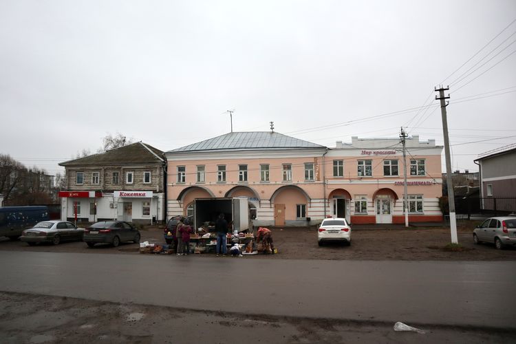 Старинная застройка в Гаврилове Посаде