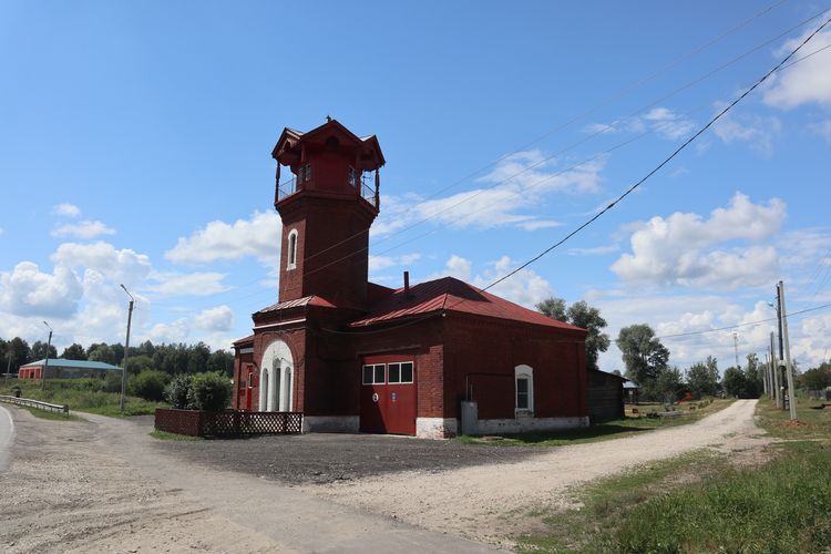 Пожарная часть в Фоминках