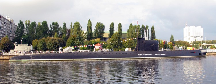 Подводная лодка «Б-413» в Калининграде