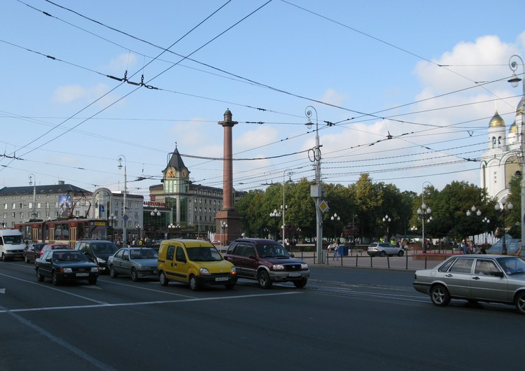 Площадь Победы в Калиниграде