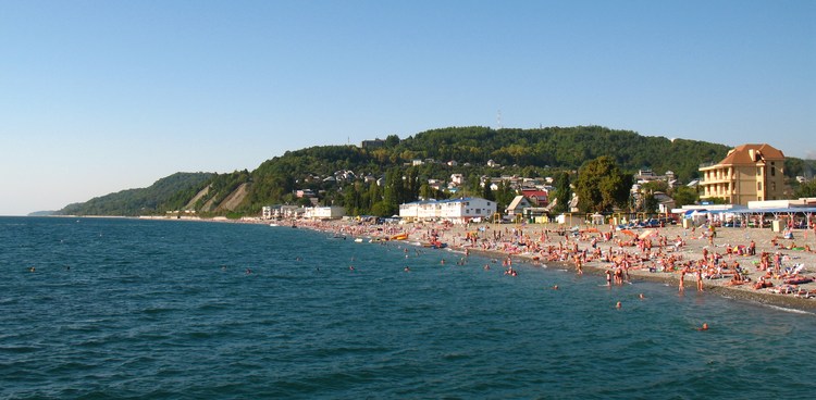 Центральный пляж Лоо