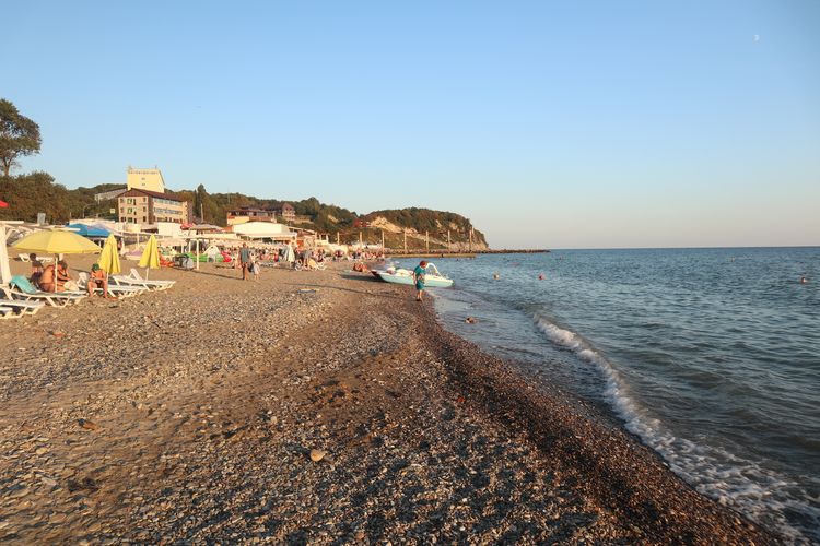 Пляж в Лермонтове
