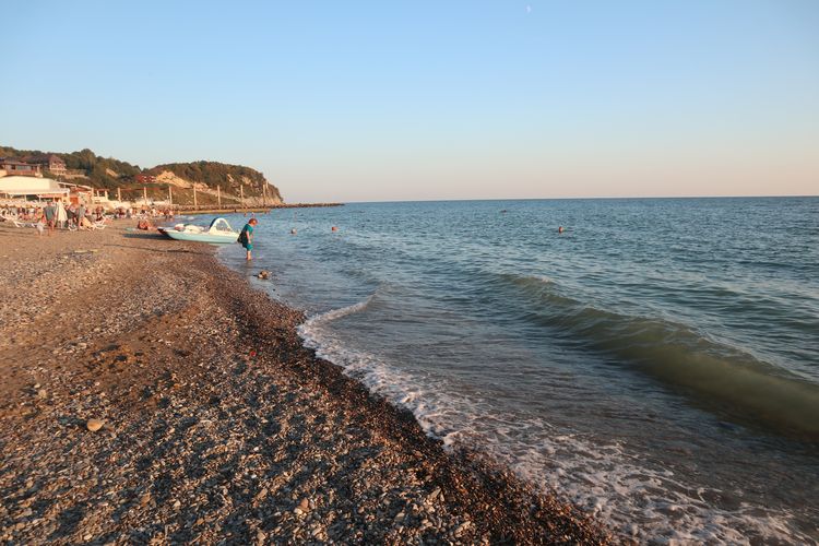 Пляж в Лермонтове