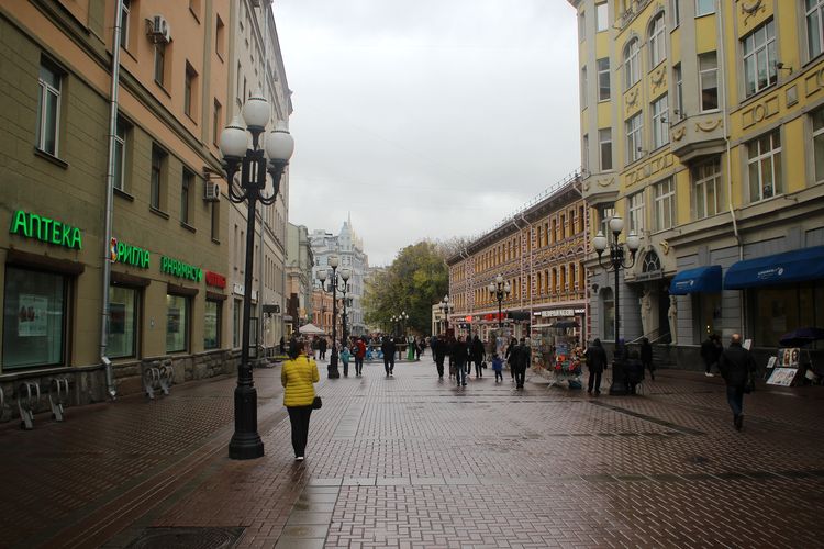 Старый Арбат в Москве