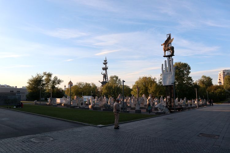 Парк «Музеон» в Москве