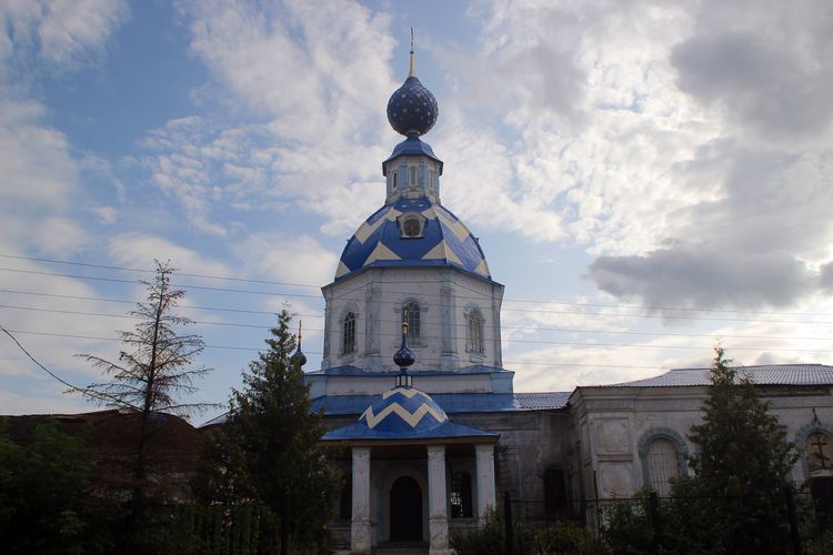 Успенская церковь в Пестяках