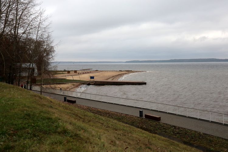 Горьковское водохранилище в Пучеже