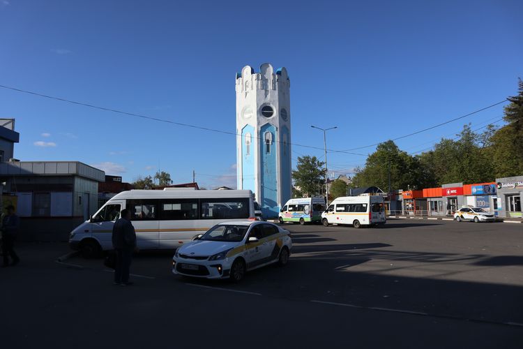 Водонапорная башня в Пушкине