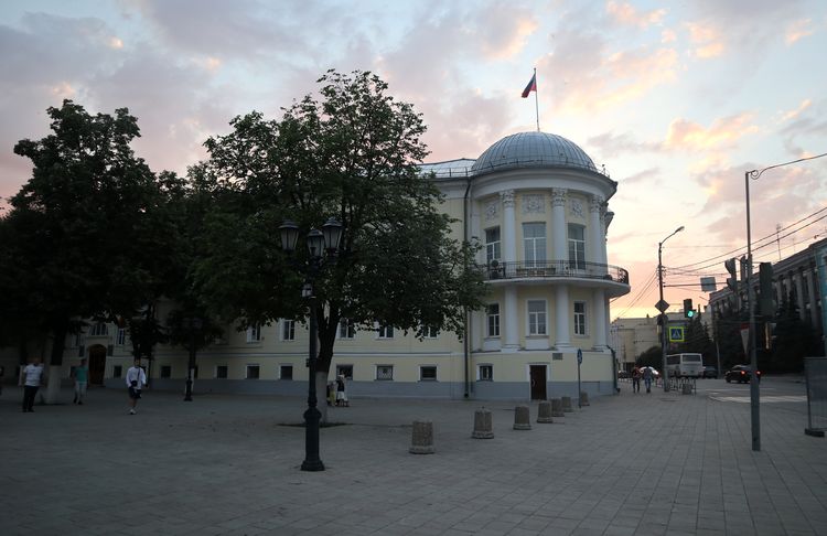 Здание бывшего дворянского собрания в Рязани