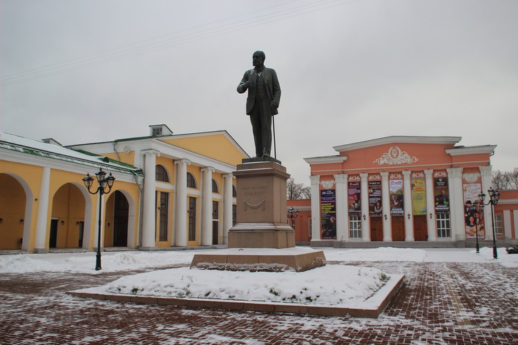 Памятник Павлову в Рязани