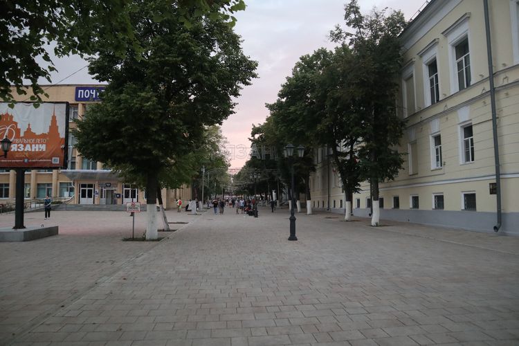 Почтовая улица в Рязани