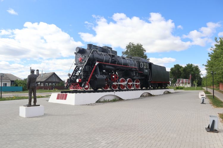 Паровоз в Сасове