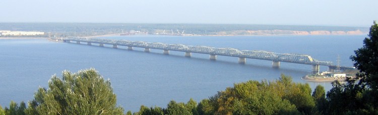 Императорский мост в Ульяновске