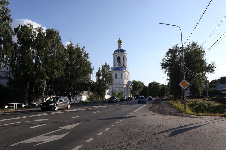 Дорога М7 в Боголюбове