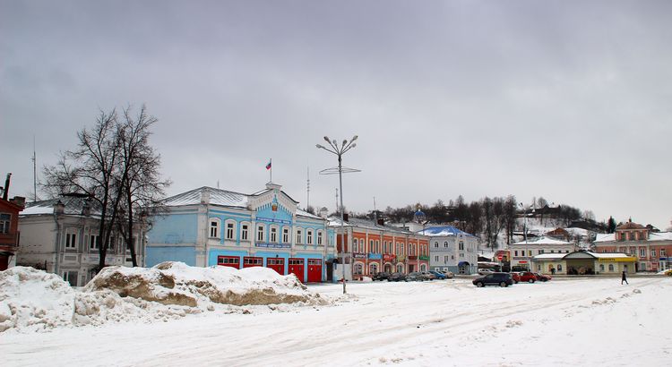 Соборная площадь Вязников