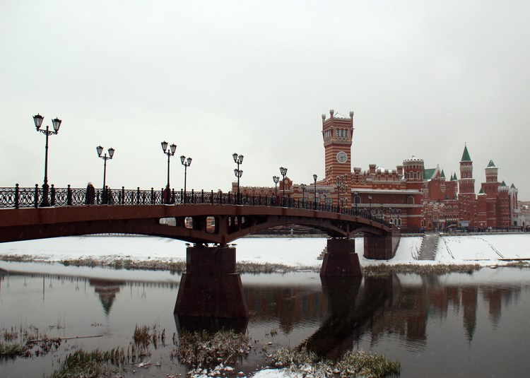Воскресенский мост в Йошкар-Оле